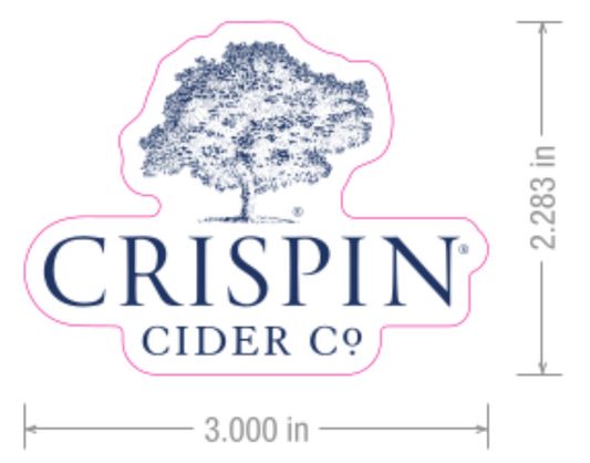 Sticker - Crispin