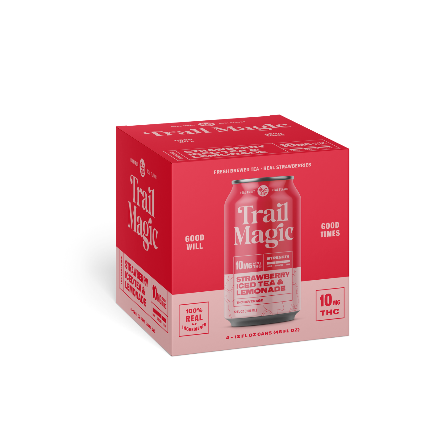 Strawberry Iced Tea and Lemonade 10mg (4 pack)